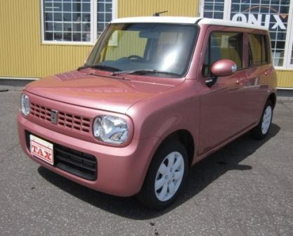 車 ラパン ピンク Kuruma