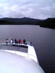 Lady Jane Franklin II entering the Gordon River