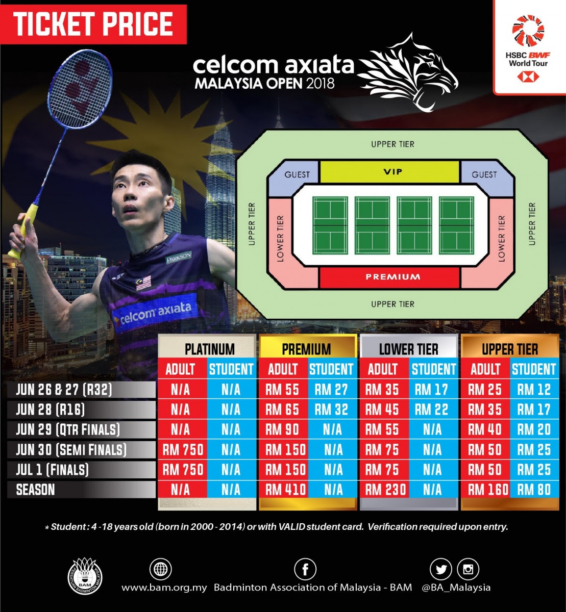Perodua Malaysia Masters 2019 Ticket  Wallpaper