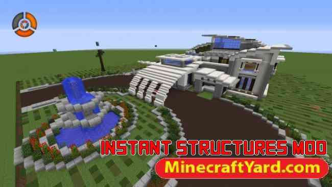 Minecraft Instant House Mod 1.12.2