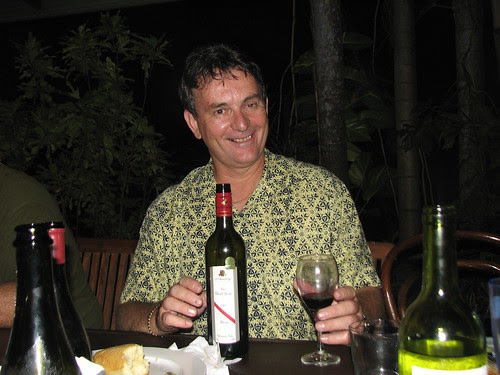 Enjoying a good Dead Arm Shiraz