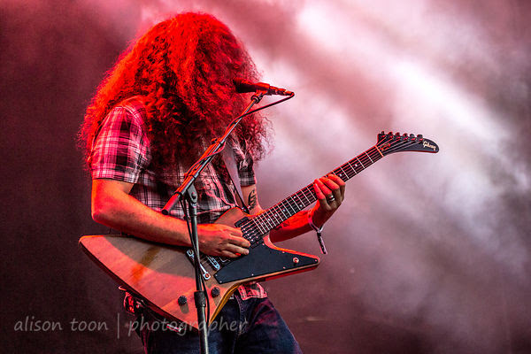 Claudio Sanchez, vocals and guitar, Coheed and Cambria