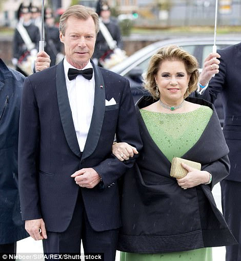 Grand Duke Henri of Luxembourg and Grand Duchess Maria Teresa of Luxembourg
