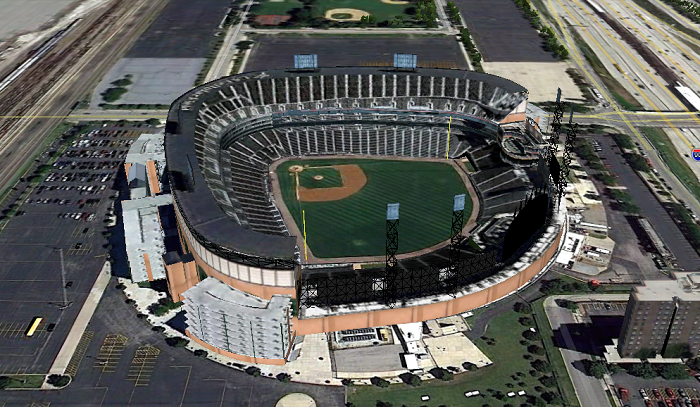 US Cellular Field (Chicago, IL); 3D model by jcoreysharp