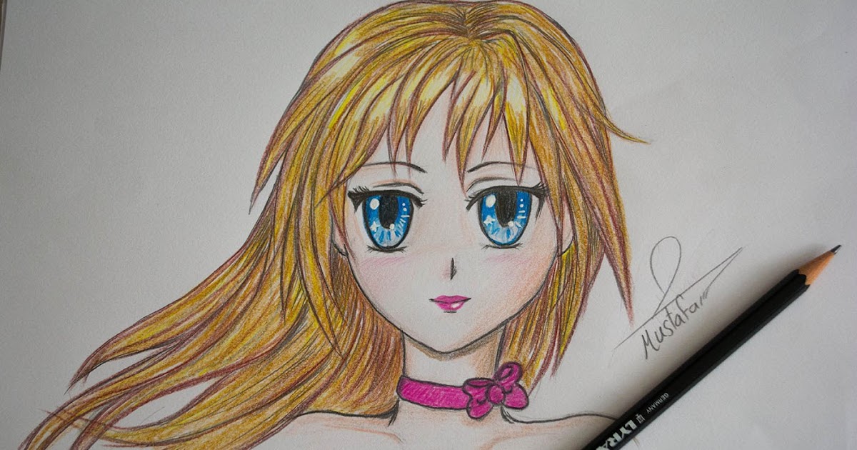 رسم بنات انمي بالنظارات كيوت wacanakampusstikper