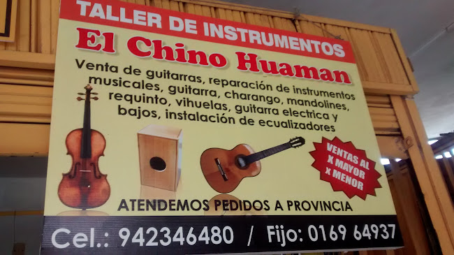 Opiniones de El Chino Huamán en Lima - Tienda de instrumentos musicales