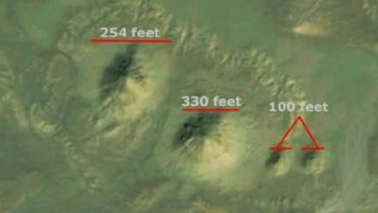 Un grupo de científicos estadounidenses cree haber descubierto dos pirámides a través de Google Earth