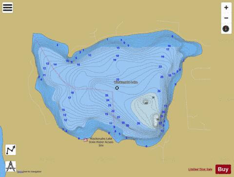 Lake Mille Lacs Depth Map | Zip Code Map