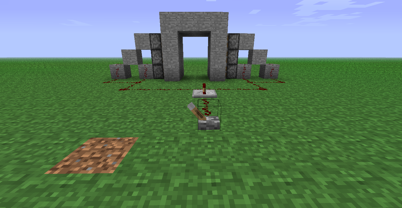 Minecraft Redstone Door 3x2 Syurat G
