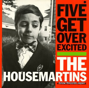 HOUSEMARTINS, THE five get over excited