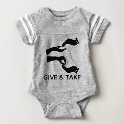 World for Give and Take Baby Bodysuit