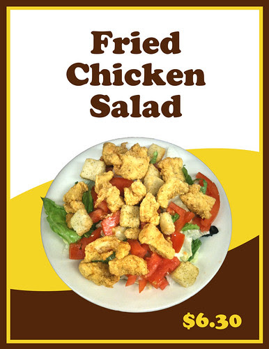 LaPlace Frostop Fried Chicken Salad by LaPlace Frostop