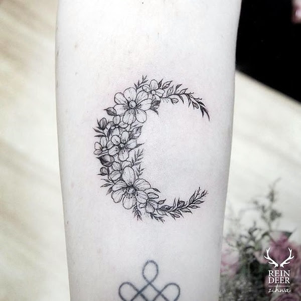 Magical Moon Tattoo Designs (34)