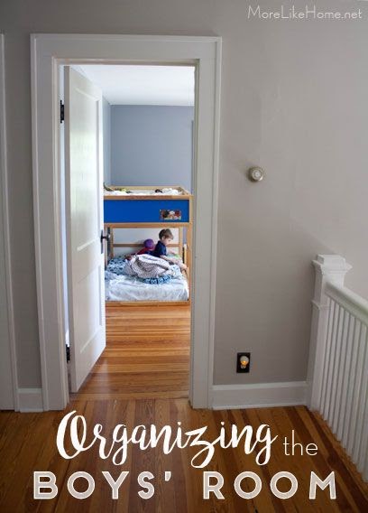 More Like Home Organizing The Boys Room Free Printable