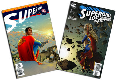 All Star Superman #1 and Supergirl #9