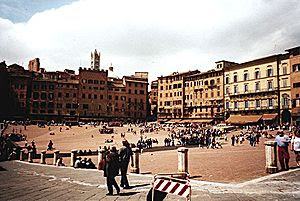 Siena piazza del campo 1996