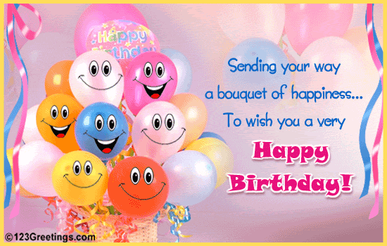 Happiness Bouquet! Free Cakes & Balloons eCards, Greeting ... Download and share the best birthday quotes for niece and celebrate birthday in unique way./> <link href=.