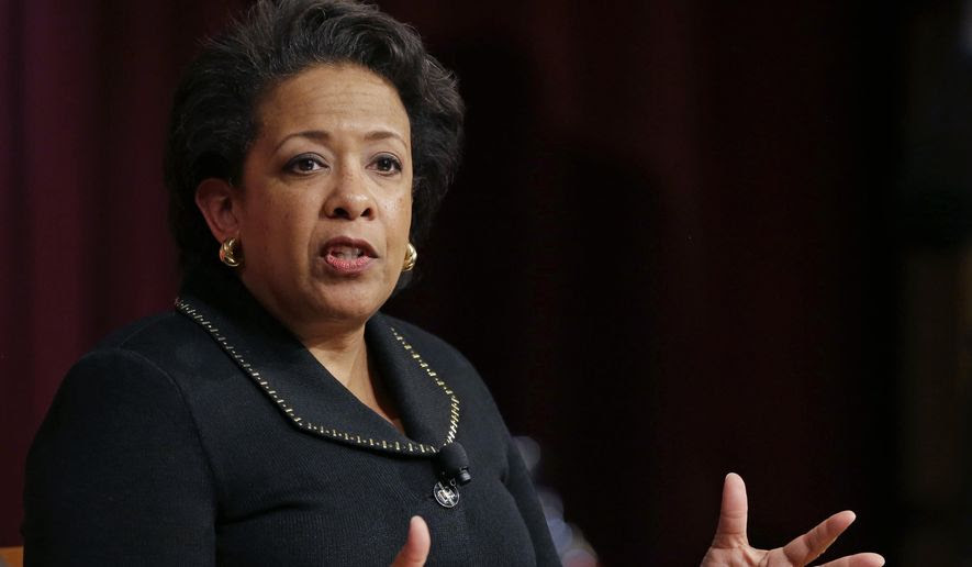 As the Obama administration's attorney general, Loretta E. Lynch suggested language that closely mirrored what the Clinton campaign was using, fired FBI Director James B. Comey testified on Thursday. (Associated Press/File)