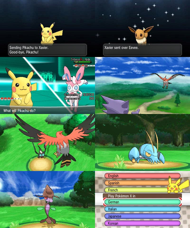 Pokemon X and Y ROM With 3DS Emulator to Crazy and