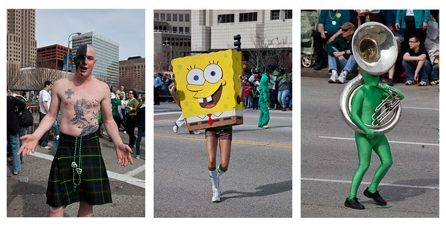 St Patrick's Parade Composite