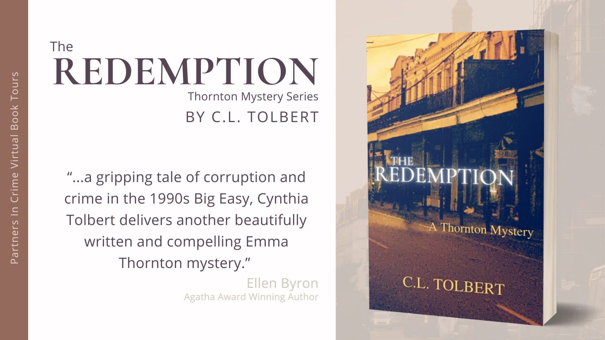 The Redemption by C.L. Tolbert Tour Banner