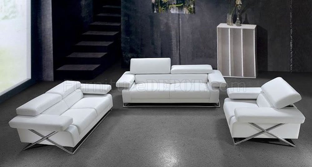 Ultra Modern Leather Sectional Sofa Set, Modern Furniture Italian Leather Living Room Sectional Sofa Set
