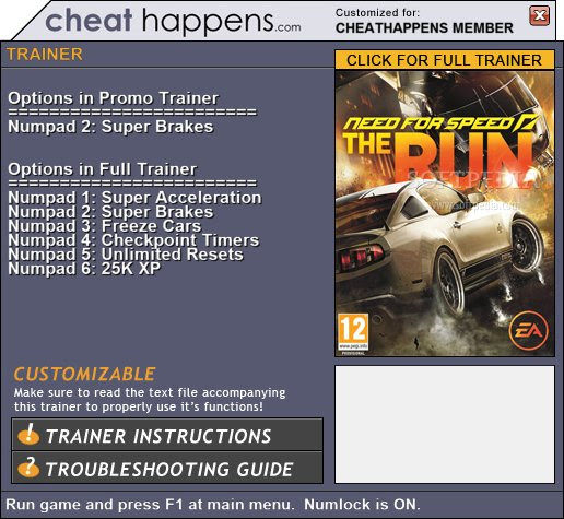 Need For Speed Undercover Cheat Engine Download