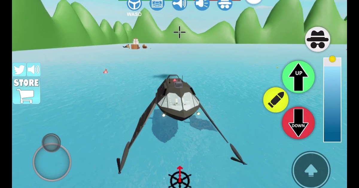 Stealth Boat Vs Shark In Roblox Sharkbite New Update Invisible Ship