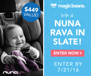 Win the NEW Nuna Rava Convertible Car Seat!