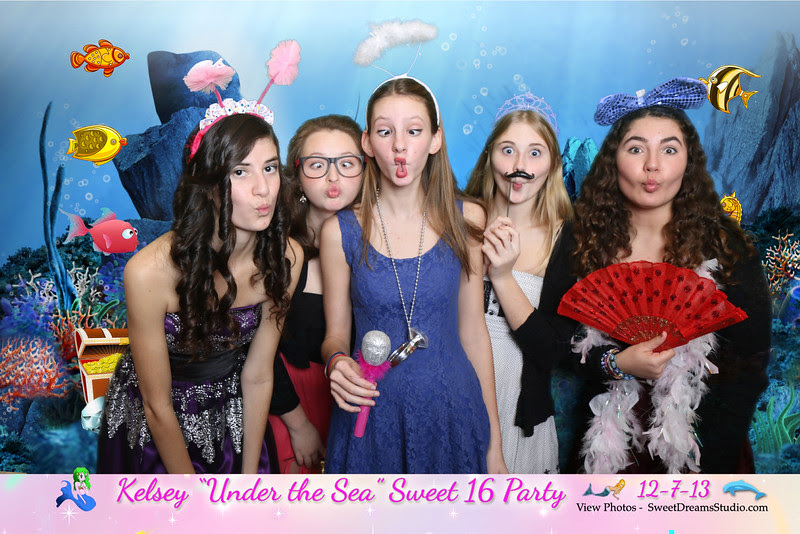 photo booth sweet 16 birthday party