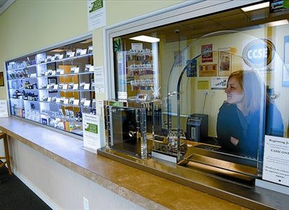 Dispensari de marihuana amb finalitats terapèutiques a Seattle (Washington).