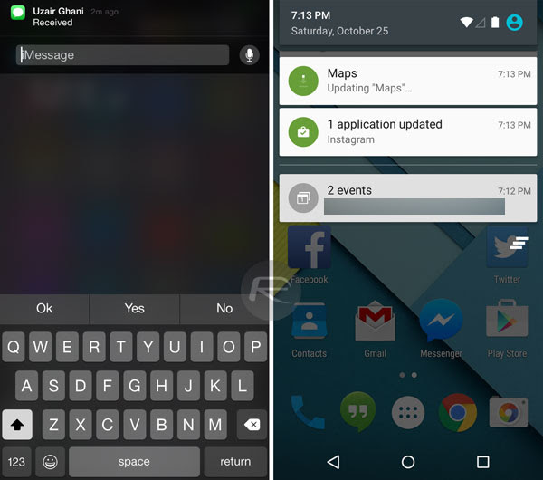 AndroidLollipop-vs-iOS-04 Notificaciones en la pantalla de inicio