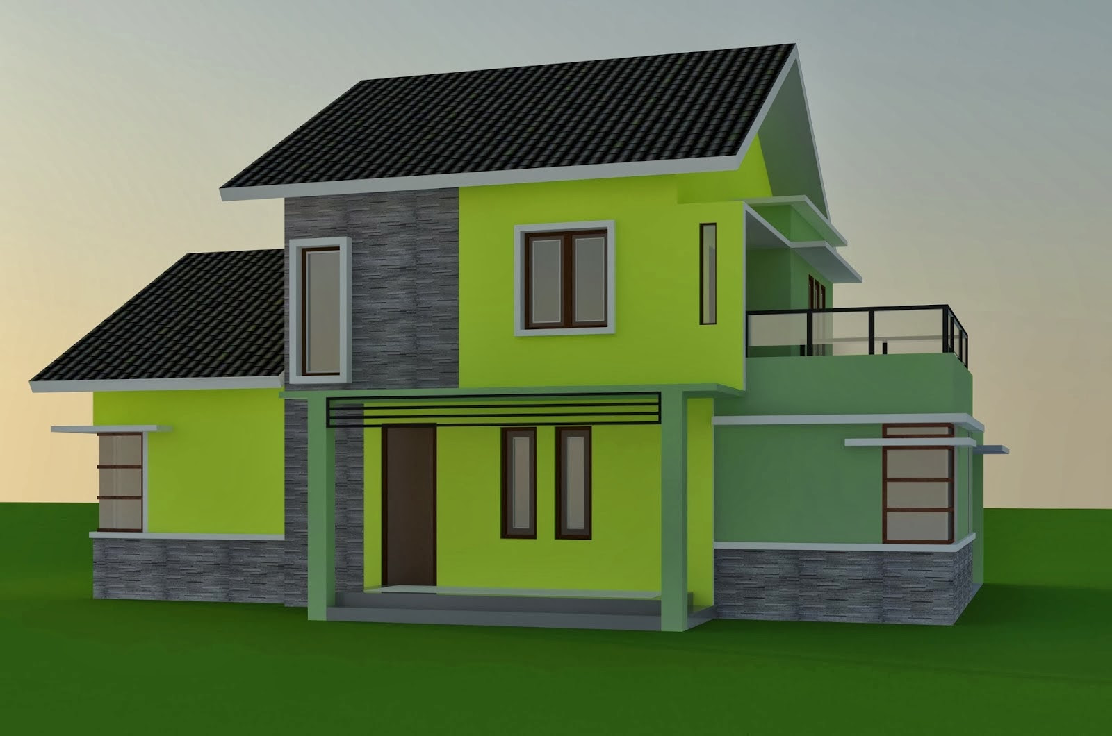 10 Kombinasi Warna Cat Rumah Hijau Untuk Rumah Minimalis 10 Kombinasi Warna Cat Rumah Hijau Untuk Rumah Minimalis