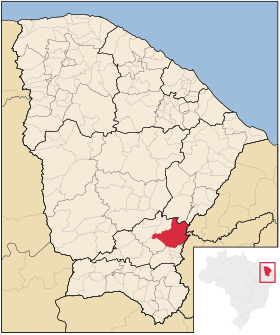 Localização de Icó