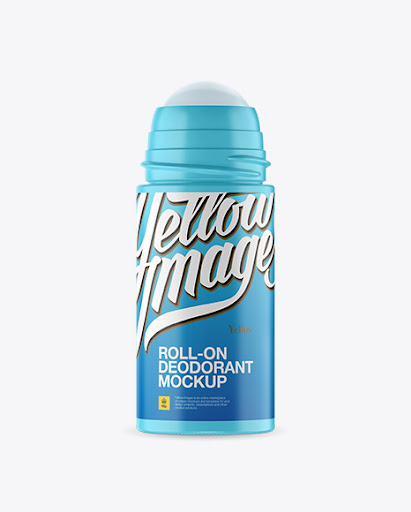 Download Matte Plastic Roll On Deodorant Psd Mockup PSD Mockup Templates