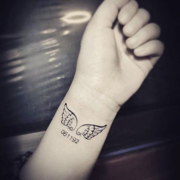 Baby engel motive tattoo Engel Tattoo