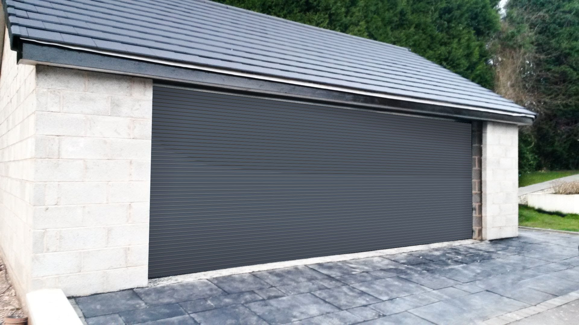 Install Bifold Doors New Construction High Security Garage