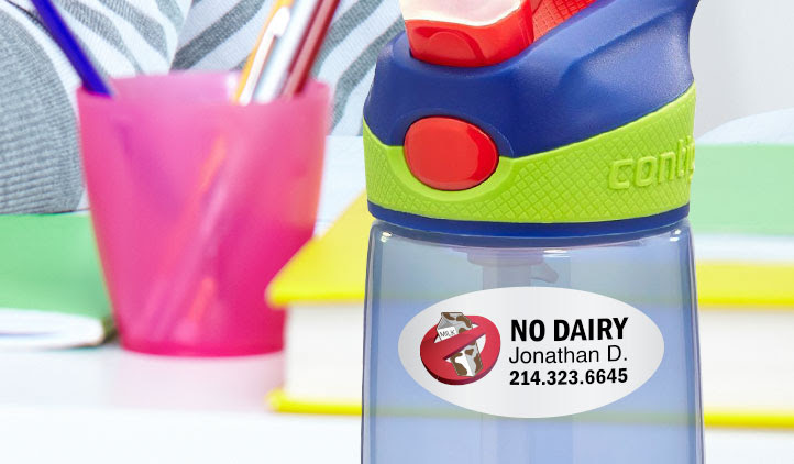  Label it, Don't Lose it! Whether it's name labels or water bottle labels, your kids will love getting stickered with StickerYou! Personalizable and waterproof, StickerYou labels will last forever on your child's favourite things, but won't leave a sticky residue when it's time for a change. #StickerYou #kidsLabels