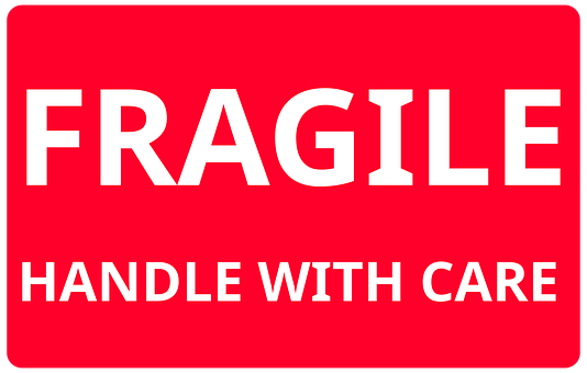 Fragile Fragil Vorsicht Zum Drucken / Ship Fragile ...