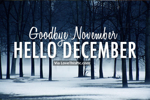 Goodbye November, Hello December Pictures, Photos, and Images for Facebook, Tumblr, Pinterest Goodbye November, Hello December Pictures, Photos, and Images for Facebook, Tumblr, Pinterest