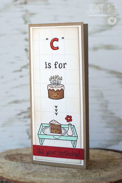 "c" is for cake.