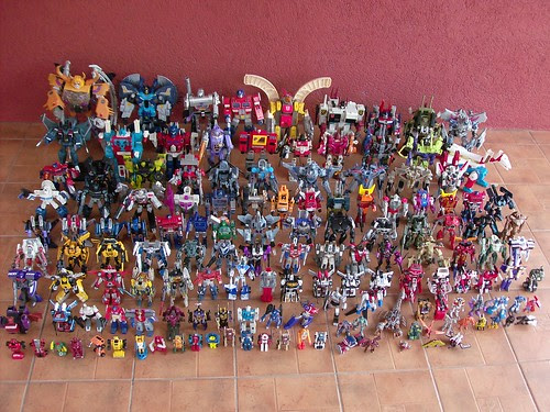 Mi Colección de Transformers (14-Sep-2008)