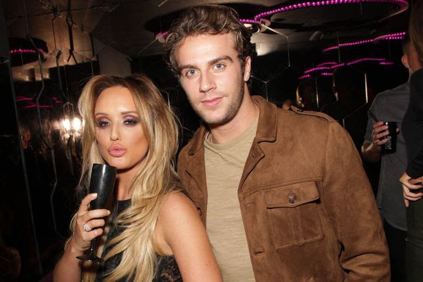 Charlotte and Max pose together at Binky X In The Style launch party in October