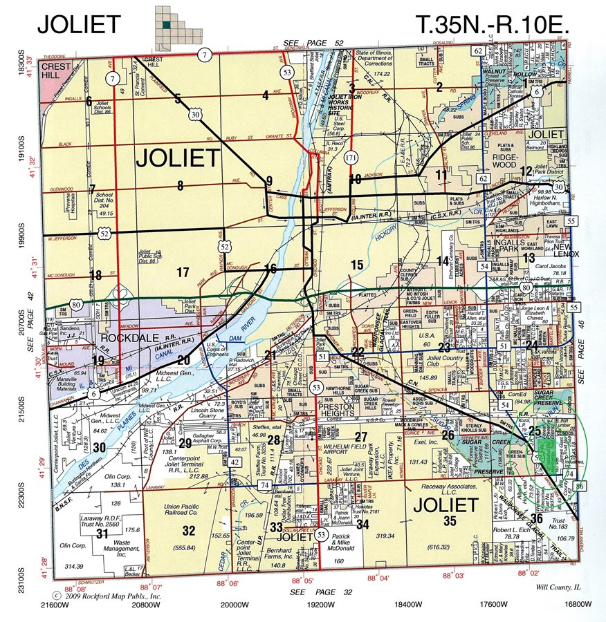 Joliet Zoning Map  World Map 07