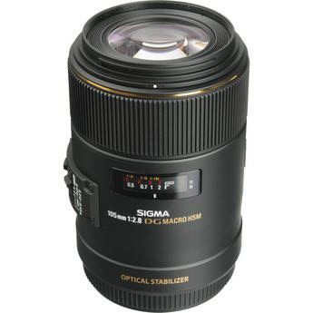 Sigma 105mm f/2.8 EX DG OS Macro Lens for Canon EOS Cameras Sigma 105mm f/2.8 EX DG OS Macro Lens for Canon EOS Cameras