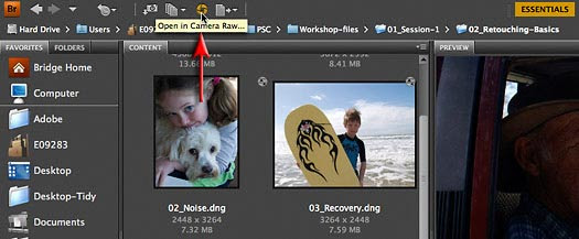 Adobe Photoshop CS4 Tutorial - Transforming A Smart Object In CS4 Working In Adobe Camera Raw - ACR - Adobe Camera Raw Tips