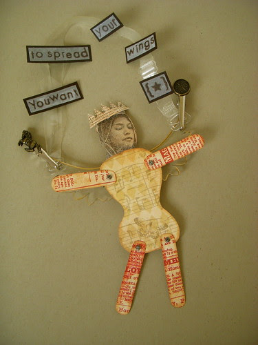 You Want To Spread Your Wings Art Doll