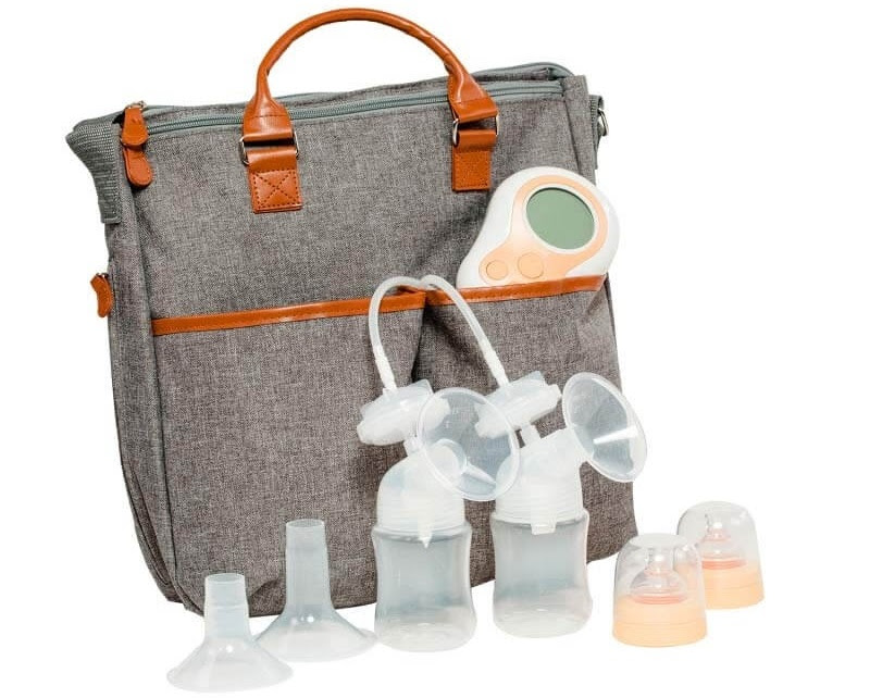The Motif Twist Breast Pump is a lightweight and simple to use – supporting busy moms who need to pump on the go.