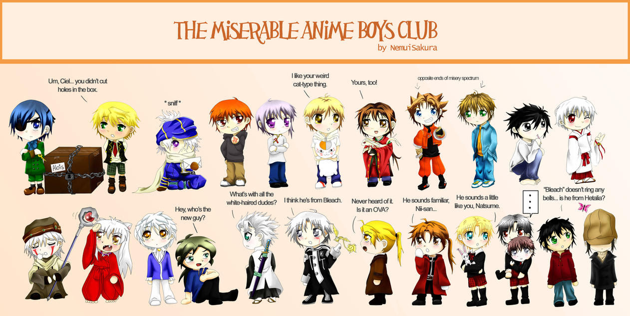 26 Elegant Cute Anime Boy Names