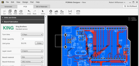 pcbweb designer